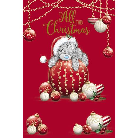 To All This Christmas Me To You Bear Christmas Card £3.59